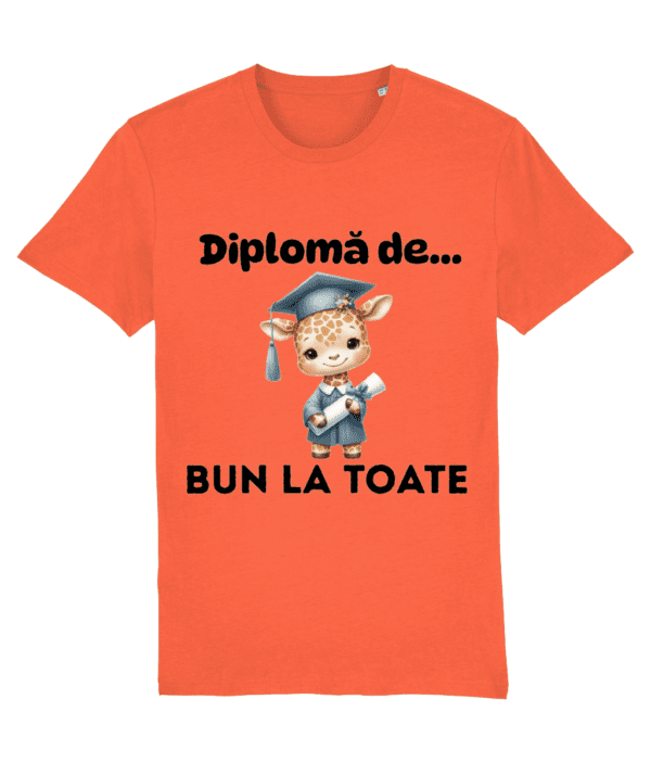 Tricou unisex „Diplomă de Bun la Toate” - imagine 7