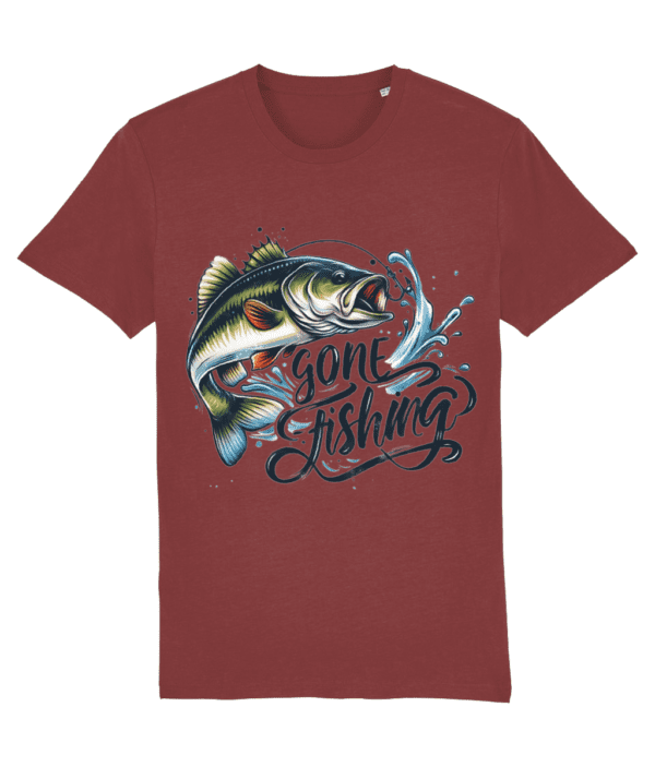 Tricou bărbați „Gone fishing” - imagine 4