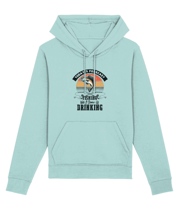 Hanorac „Today's forecast: Fishing with a chance of drinking” - imagine 7