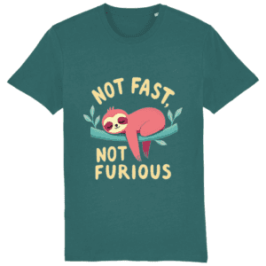 Tricou unisex „Not fast, not furious”